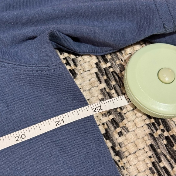 Eddie Bauer Soft Indigo Retro‎ Mountain Graphic Tee — Men’s Tall Large - Picture 5 of 6